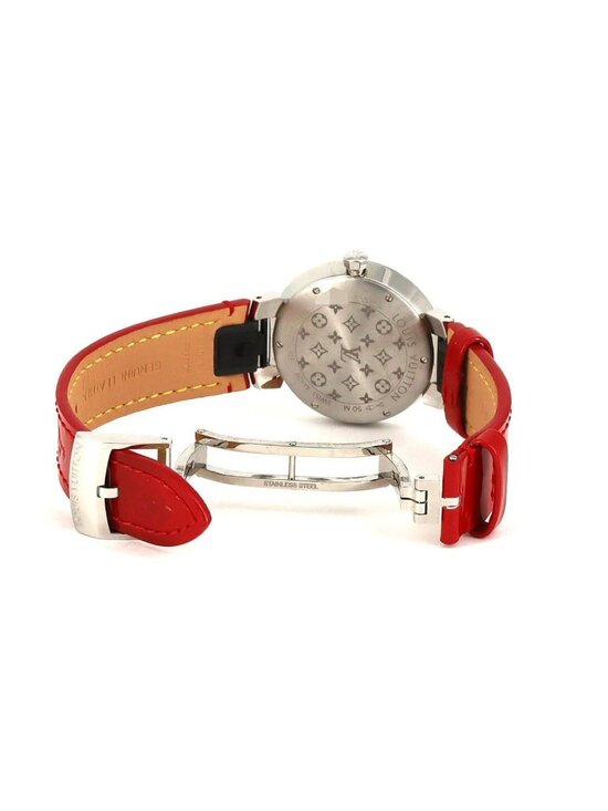 Louis Vuitton Tambour Slim Qa015 SS Quartz